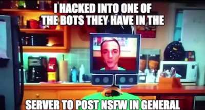 Sheldon posts nsfw in general the movie