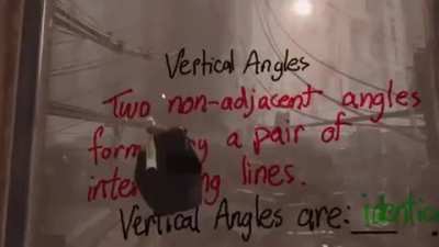 Actual math teacher recording and teaching actual math in Half-Life: Alyx
