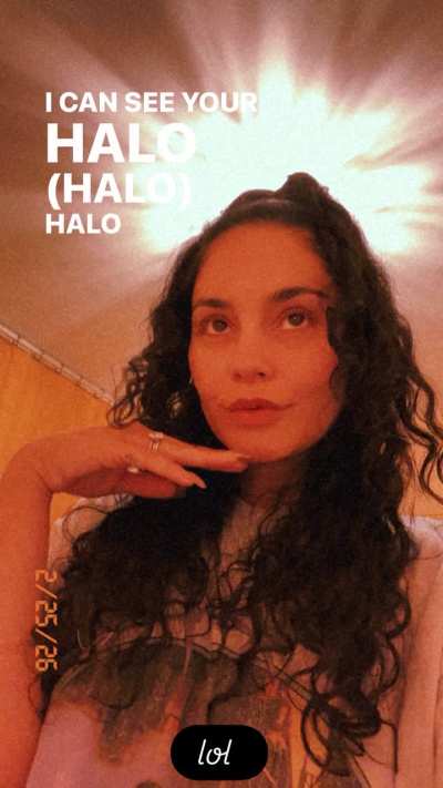 “Halo” IG story 2/25/2026