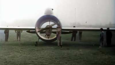 In the early 1930s, Italian engineer Luigi Stipa designed an innovative wooden experimental plane built by Caproni. Its barrel-shaped fuselage ducted a propeller's airflow through an Isotta Fraschini engine, creating jet like thrust-Possibly a precursor t