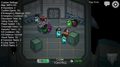 6666 Emergency meetings AND a disco mode? These hackers know how to party!