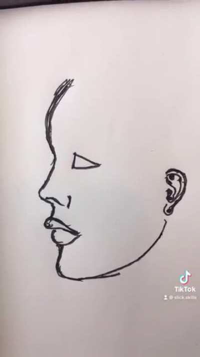 How to draw a face in profile (you&rsquo;re welcome internet)