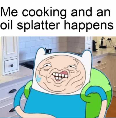 It bloody burns!!