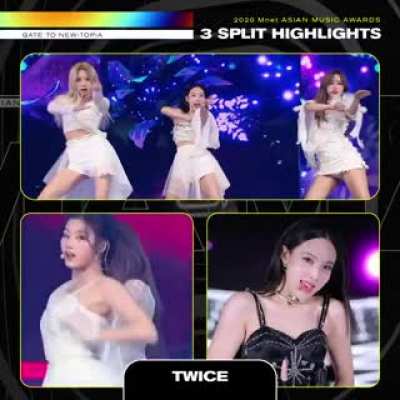 201216 MnetMAMA Twitter Update - Twice 3 SPLIT HIGHLIGHTS from MAMA 2020