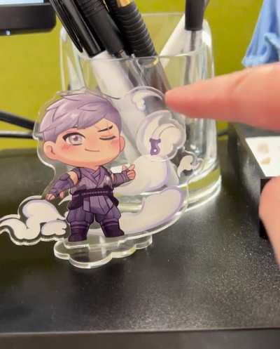 He&rsquo;s in my office&hellip;