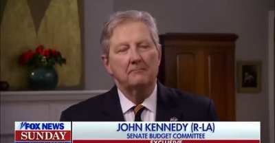 Republican Senator John Kennedy in Fox News interview: &ldquo;We already had a plan to repay student debt. It&rsquo;s called a job.&rdquo; | &ldquo;For people who are in their 20s, their life expectancy will probably be 85 or 90. Does it really make sense to allow someone who&rsquo;s 