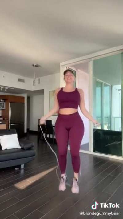 I could make her jump without a rope