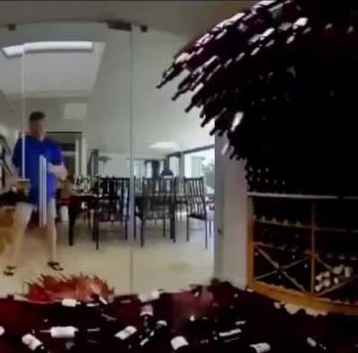 That was a nice wine collection