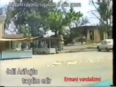 Karabakh Armenians burn Ağdam after capture of the city. There's a saying in Armenia: "Armenians build, Turks destroy", do you agree with it?