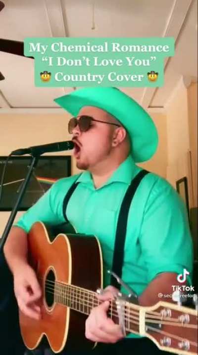 Country version of &ldquo;I Don&rsquo;t Love You&rdquo; by My Chemical Romance