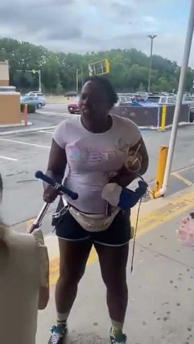 To steal a scooter (Holy shit balls!)