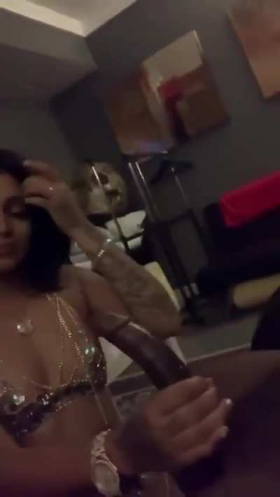 Damn she a demon