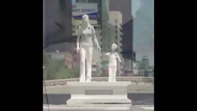 Korean global warming installation