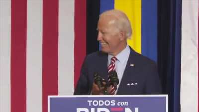 Biden knows what's up!!