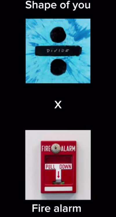 shape of you x fire alarm remix