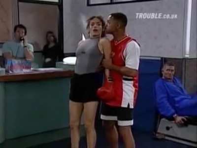 Fresh Prince Of Bel-Air Funny Will Smith Scene in the gym. ( Говорят по английски )