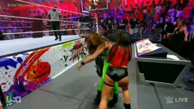 Tonight at Halloween Havoc, Part 2: Mandy Rose vs Raquel Gonzales for the NXT Women's Championship!