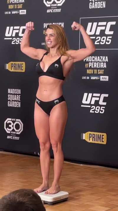 Mackenzie Dern&rsquo;s weigh in