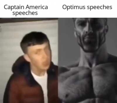 He really made us feel we could fight the decepticons 