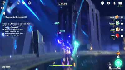 Everyone knows you can Jean slam mobs for big damage, but I just found out that if you succ them with sucrose on the way down, it makes them fall harder. Watch the white numbers