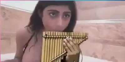 Song? Some sort of flute tune, sounds potentially of Asian decent.