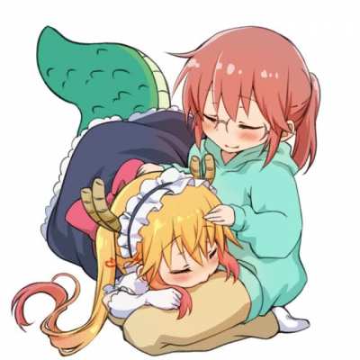 Kobayashi and Tooru [Dragon Maid]