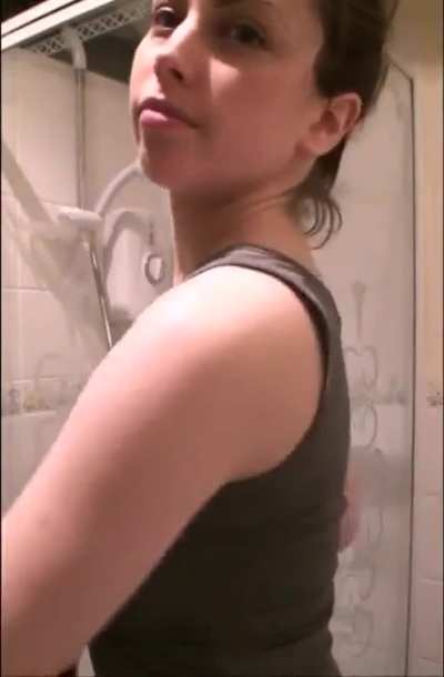 Brazilian Beauty Pulls Off a Titty Drop