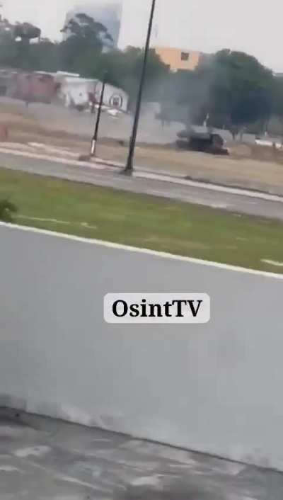 Pakistani Swiss-made Oerlikon GDF Anti-aircraft gun (2x35 mm) neutralized by Indian IAI Harop drone in Lahore