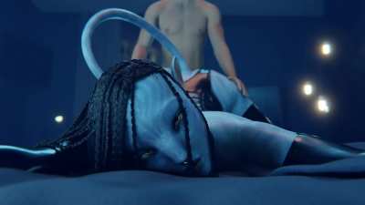 Avatar - Na'vi Anal Pounding. 3dArtist: gifdoozer