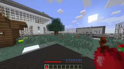 Apenas um dia normal em minecraft