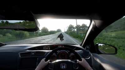 Melina runs you over with a Honda and calls you Maidenless