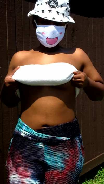 Suns out nipps out!