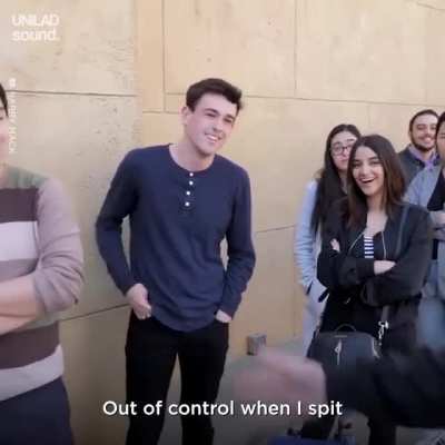 This dude&rsquo;s amazing pure and raw talent in rapping rhymes. Source in comments.