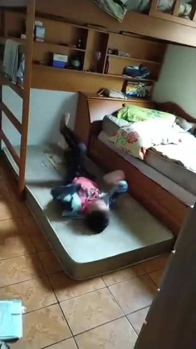 just a kid using his imagination