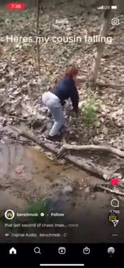 Worst backflip ever