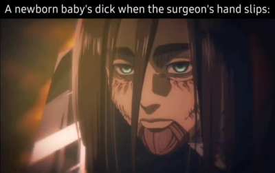 When the surgeon's hand slips