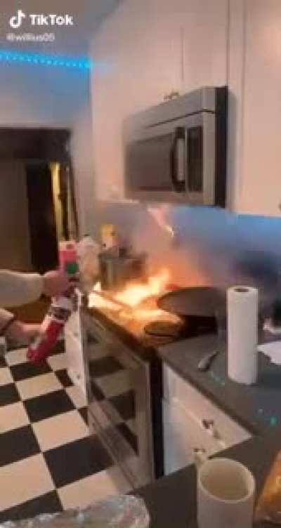 Who knew everclear was flammable?