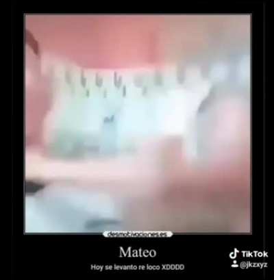 Mateo se levant&oacute; reloco 🤣🤪☝🏻😎