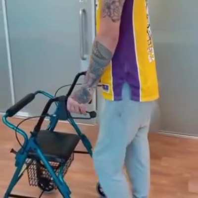 Thought I&rsquo;d share my first steps using a walking frame after nearly dying end of last year and having to learn to walk again after a spinal cord injury and three months in hospital. Doctors said I would never walk again but here I am. Hope to make you smi