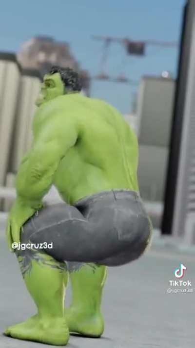 The hulk has the moves