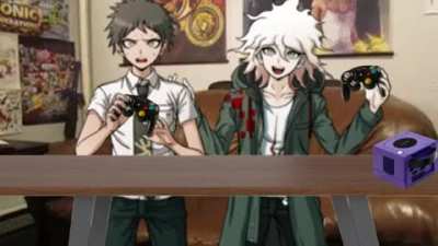Nagito "battles" Hajime