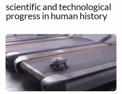 It has really accelerated since industrial period
