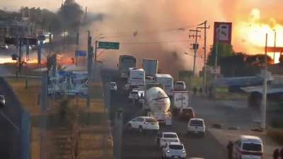 otro angulo de la esxplosion en Tula