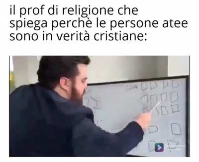 se bestemmi sei cristiano