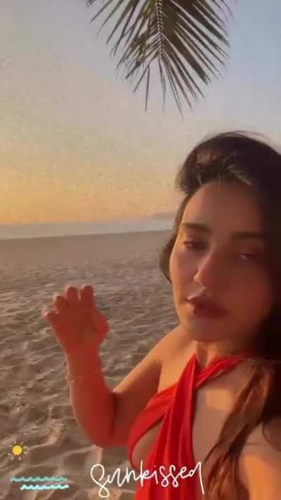Sun kissedð