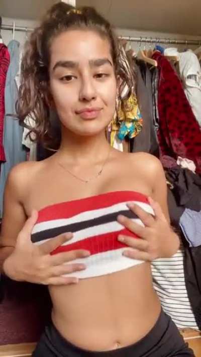 What&rsquo;s cuter, my boobs or my smile?