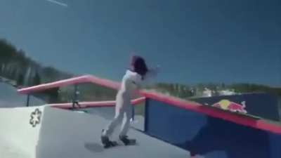 Heard Love Lockdown in the snowboarding accident video posted earlier
