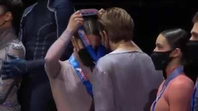 One medal for you...