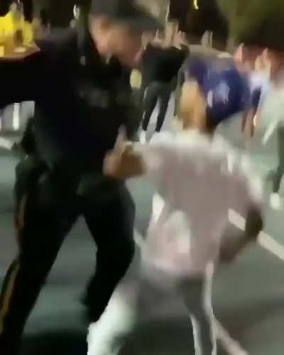 Dance off with cop!