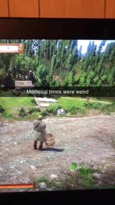[Kingdom Come: Deliverance] &ldquo;I&rsquo;m getin&rsquo; me wa&rsquo;uh&rdquo;